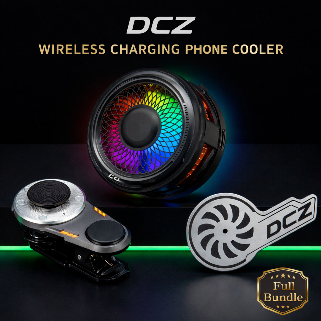 DCZ RGB Wireless 15W Charging Cooler