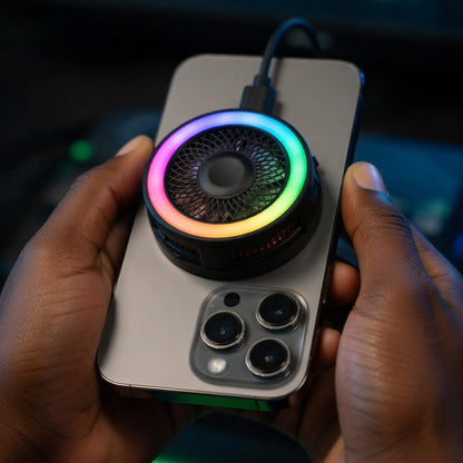 DCZ RGB Wireless 15W Charging Cooler