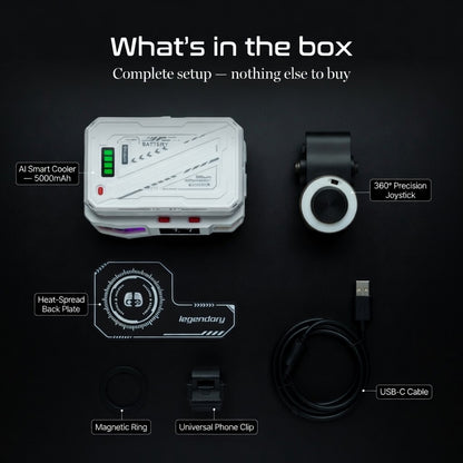 DCZ Rechargeable Phone Cooler For Gamers